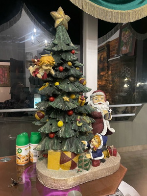 Vintage Christmas tree used, 60 centimeters