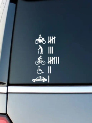 Car sticker new