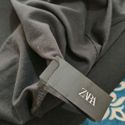 Zara Women's Black Cotton Blouse New Size M