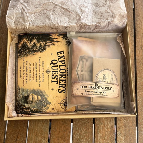 The Explorer’s Quest Educational Treasure Hunt Game for Ages 8-13