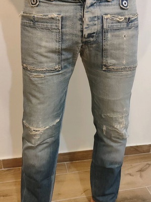 Diesel men's denim pants used, slim fit, size 31, light blue