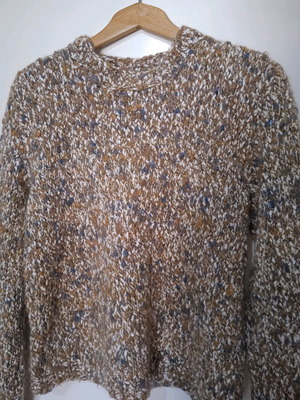Handmade sweater new, size S/M, multicolored