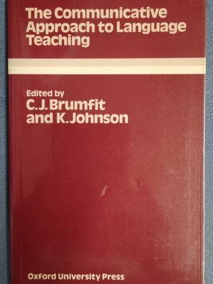 The Communicative Approach to Language Teaching book like new, English