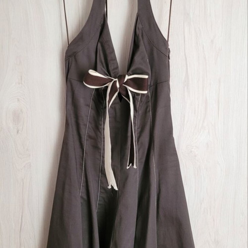 BSB dress small, like new, brown, 100% cotton