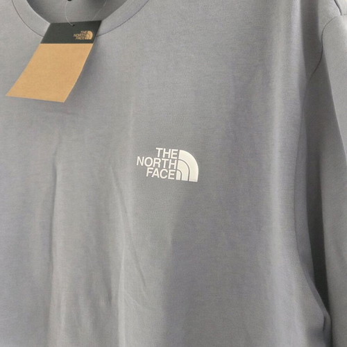 The North Face T-shirt, size L, grey, 100% cotton