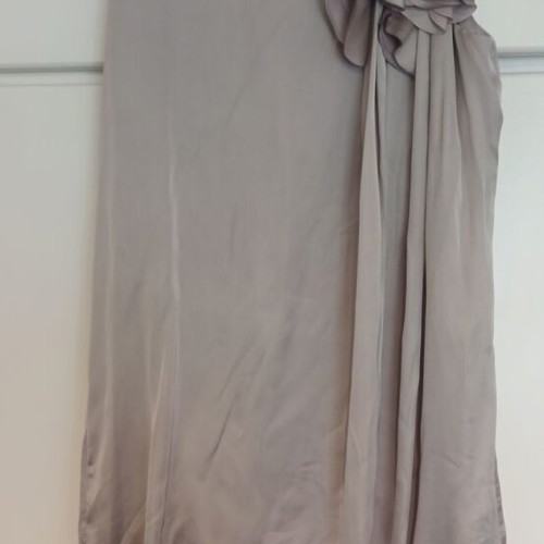 Gray H&M dress like new with shoulder design