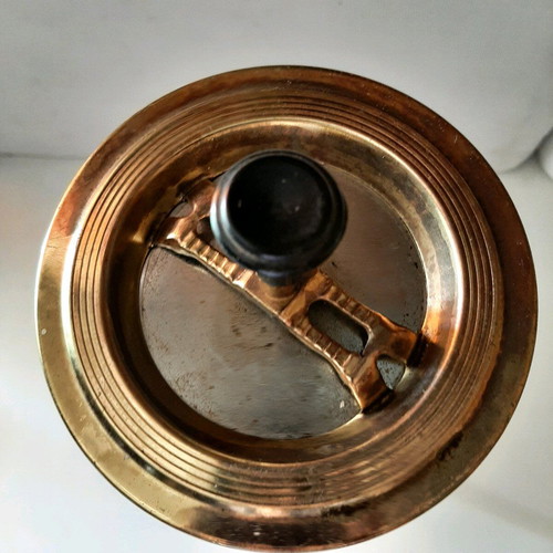 Floor ashtray from the 60s like new with world map design