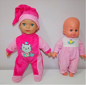Κούκλες Μωρά με Ήχο 2 τμχ