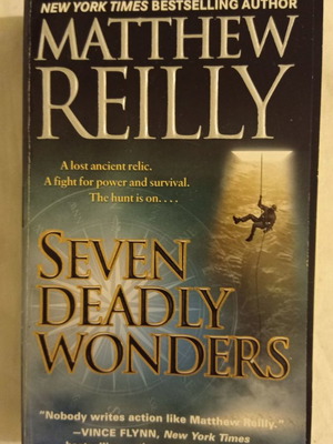 Seven Deadly Wonders Matthew Reilly used foreign language book
