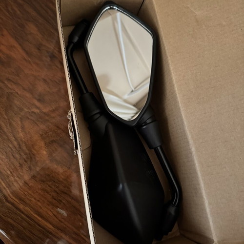 Motorcycle imitation mirrors pair like new