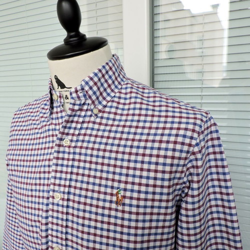 Polo By Ralph Lauren Mens Multicoloured Check Shirt Size S like new