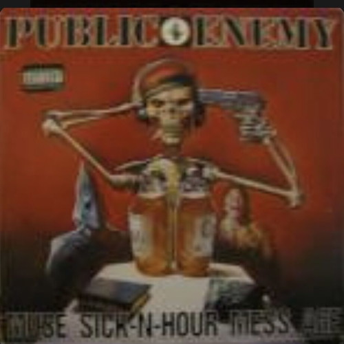 Muse Sick-N-Hour Mess Age Public Enemy vinyl LP album like new