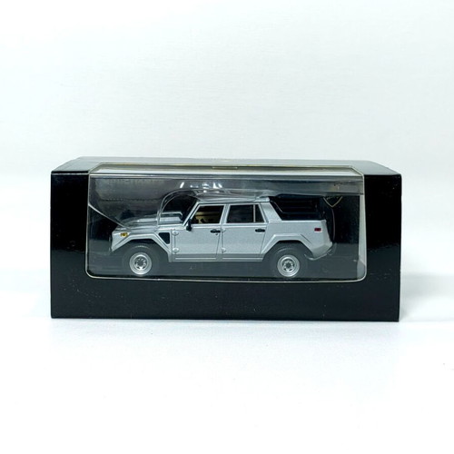 Lamborghini LM002 1984 Silver Metallic 1:43 Minichamps diecast model new