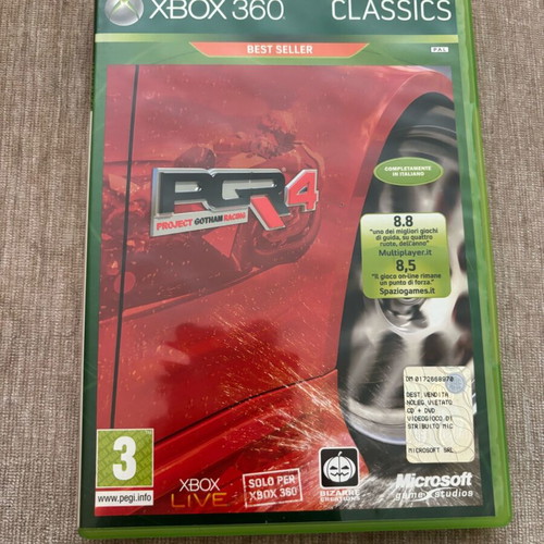 Project Gotham Racing 4 Xbox 360 used, complete