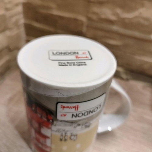 Harrods London Mug New Red Bus Design