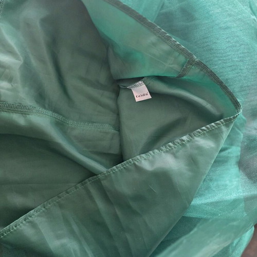 Green tulle skirt like new, sizes XS, S, M