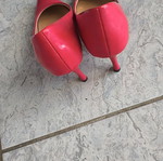 Benetton red pumps size 37