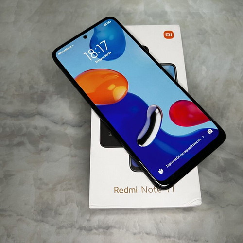 Redmi Note 11 μεταχειρισμένο, γκρι, 128GB, Dual SIM