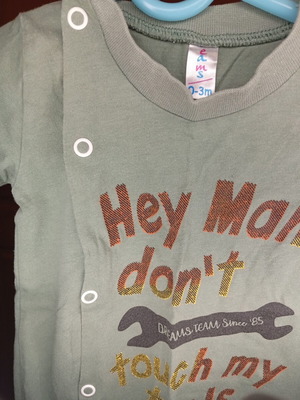 Baby bodysuit set for up to 3 months, like new, 3 pieces