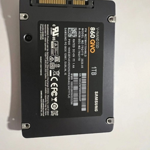 Samsung 860 QVO 1TB Solid State Drive new
