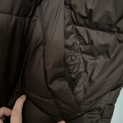 Brown men's jacket H&M size L like new, water-resistant and windproof