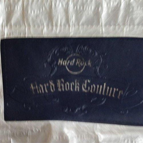 Hard Rock Couture shoulder bag like new, silver and blue