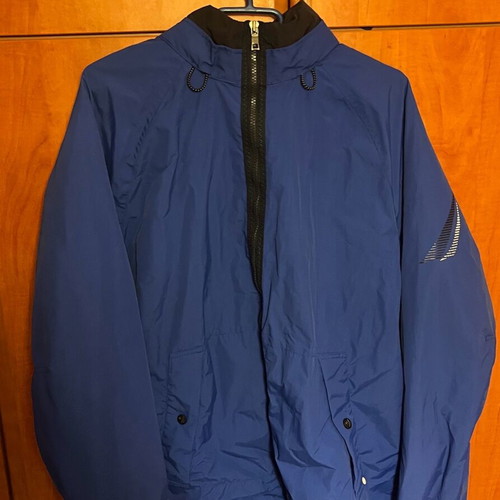 Nautica blue windbreaker jacket like new, size large