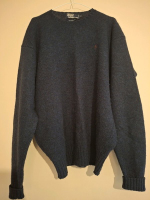 Ralph Lauren women's sweater used, blue, size XL