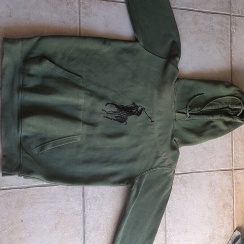 Abysse green hoodie used, size M