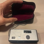 Minolta 16 camera model P used with case