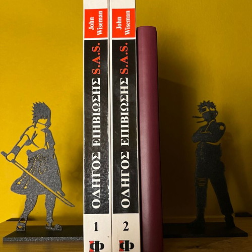 Naruto and Sasuke Bookstand new, anime manga decorative