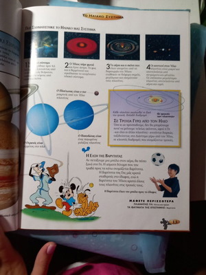Space children's encyclopedia like new