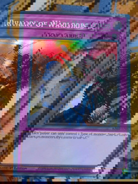 2) Rivalry Of Warlords (Super Rare, Yugioh)