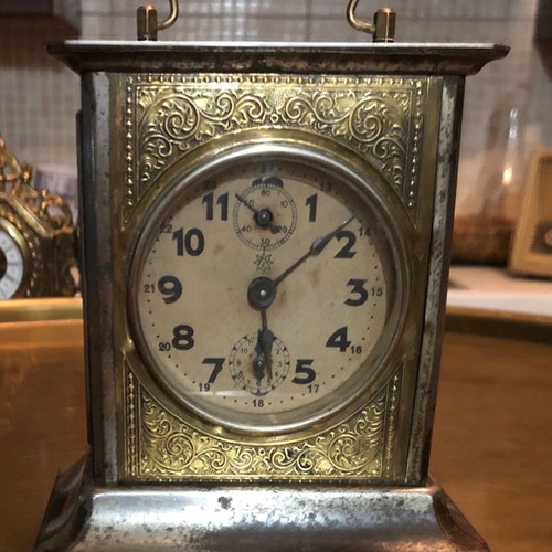Junghans antique clock tabletop used, not working