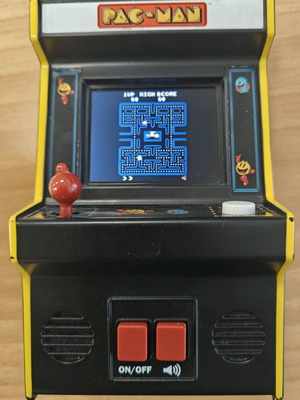 Pac Man Mini Pocket Arcade μεταχειρισμένο, Bandai