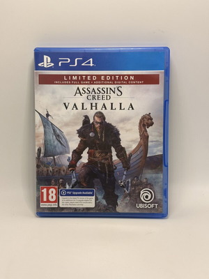 Assassin's Creed Valhalla Limited Edition PS4 used