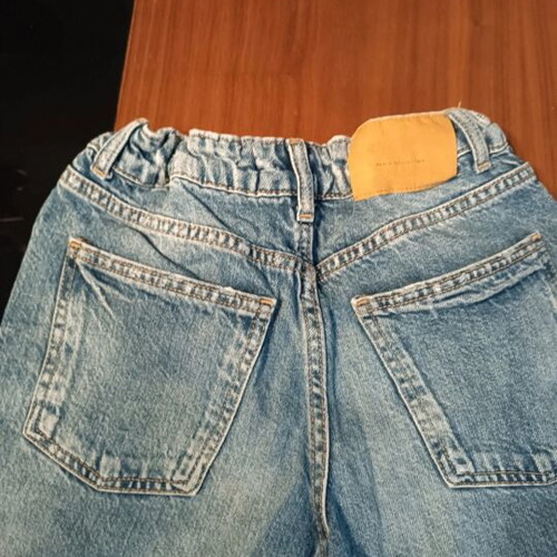 Zara girls' jeans size 158 cm, age 13-14, blue