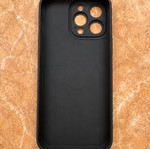 iPhone 14 Pro Max black case with reinforced camera protection