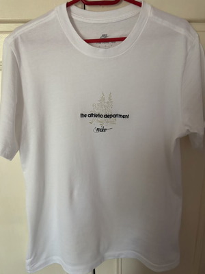 Nike T-shirt new, men's size M, white cotton