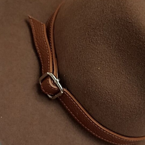 Wool hat H&M size 56 used, brown