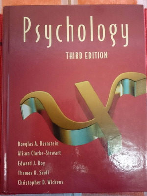 Psychology Third Edition Hardcover Book 1994