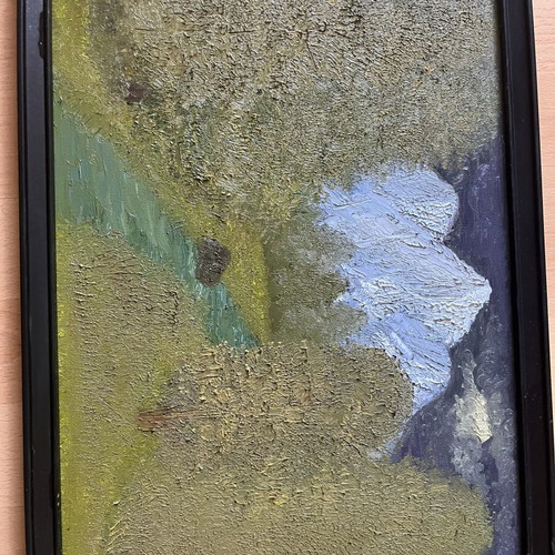 Handmade painting 30x40 cm with frame, custom order