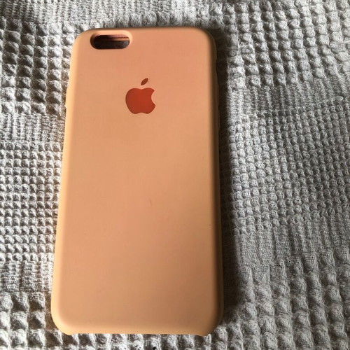 Iphone 6 used unlocked with authentic Louis Vuitton leather case, cable and silicone cover