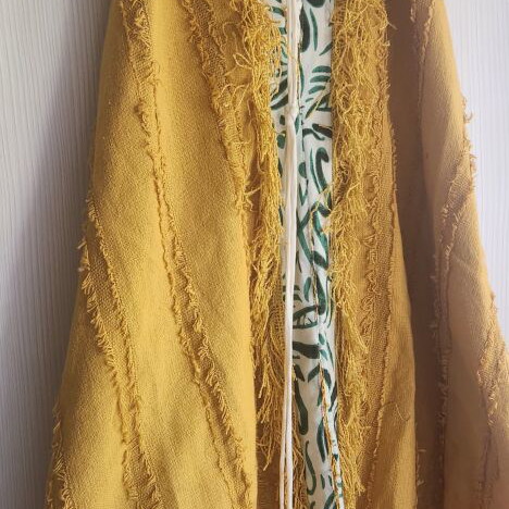 Be Sunset Bree Boho Mini Dress new, multicolor, handmade premium cotton