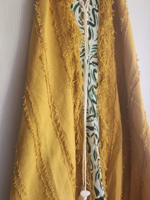Be Sunset Bree Boho Mini Dress new, multicolor, handmade premium cotton