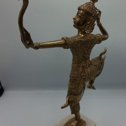 Bronze figure of Thai Rama statue like new