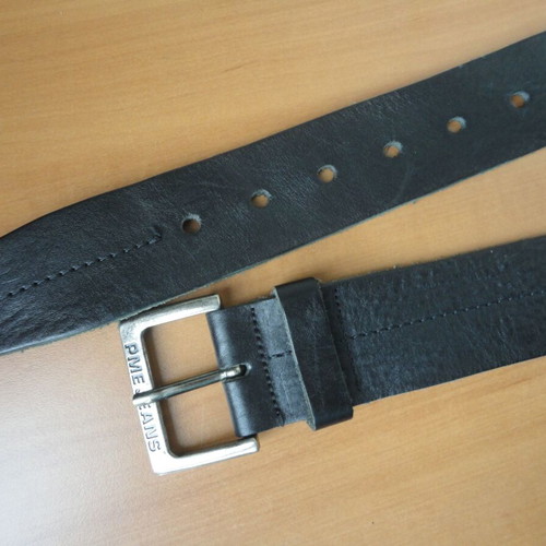 PME Jeans men's belt size 95 like new, genuine leather, black