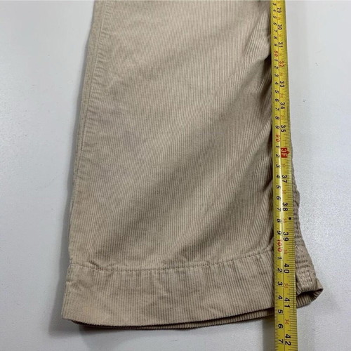 Tommy Hilfiger Mercer Chino Corduroy Jeans Mens Size 36/34 Straight Fit Beige like new