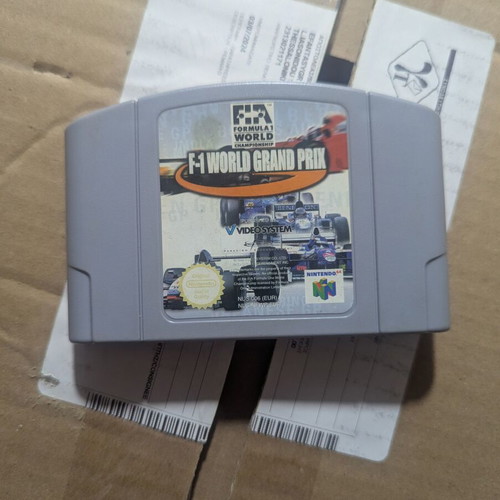 F-1 World Grand Prix Nintendo 64 N64 module used, PAL