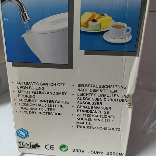 GeBe electric kettle brand new